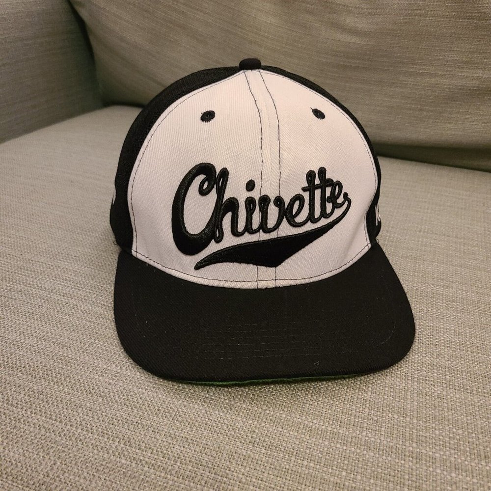 Chivette SnapBack Chive On Hat Cap KCCO Adjustable Black White